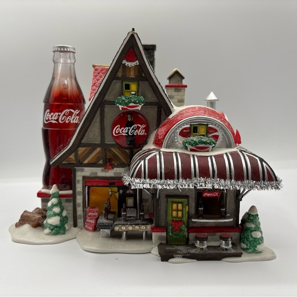 Department 56 Other - Department 56 2002 North Pole Series Coca-Cola Fizz Factory 56.56754